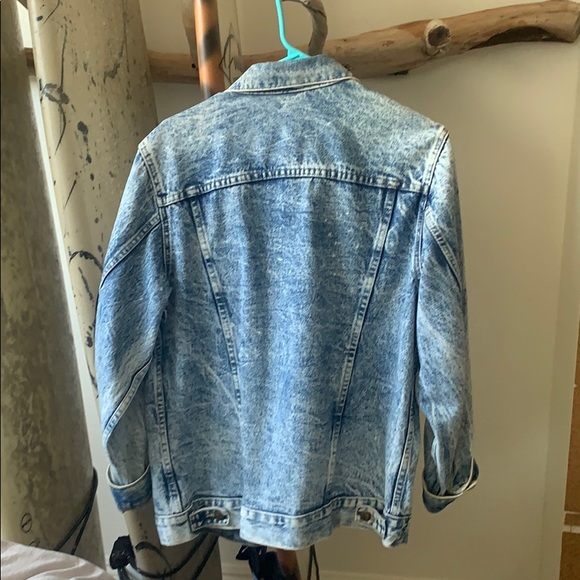 Acid Wash Denim Jean Jacket - Picture 2 of 2